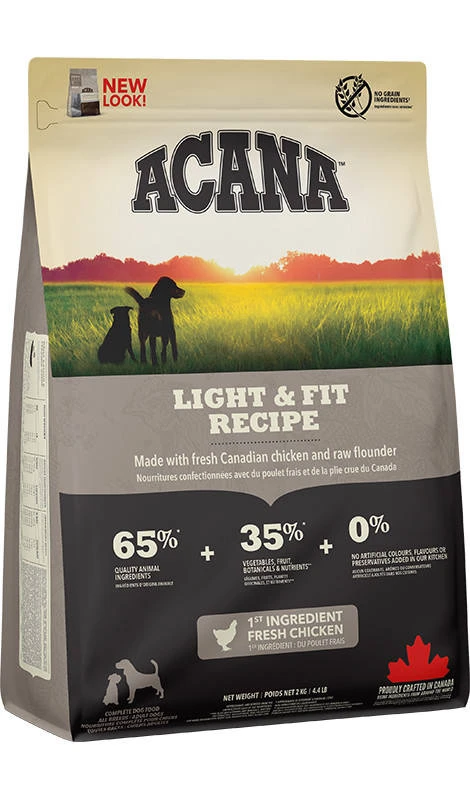 ACANA Heirtage Light & Fit Dog 2kg 3 ACANA Heirtage Light & Fit Dog 2kg