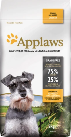 APPLAWS Senior Toutes Races Poulet 7.5kg
