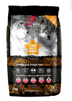 Alpha SpirIt Multiprotein 3kg+ Surprise Gratuite Pour Votre Chien