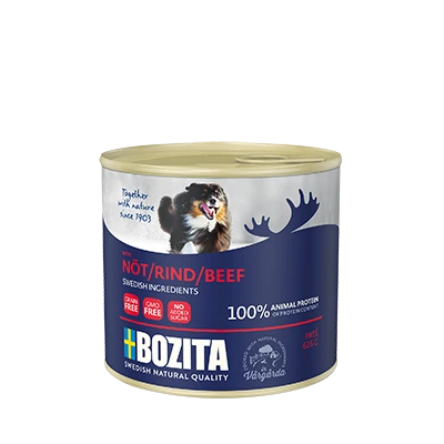 BOZITA Dog : Pâté De Bœuf 625g X12 4 BOZITA Dog : Pâté De Bœuf 625g X12 – Image 2