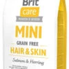 BRIT CARE Mini Grain-Free Hair&Skin 2kg -Chien Fournitures Boutique fre pl BRIT CARE Mini Grain Free Hair Skin 2kg 19917 1