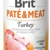 BRIT PATE & MEAT TURKEY 800g X10 -Chien Fournitures Boutique fre pl BRIT PATE MEAT TURKEY 800g x10 30759 1