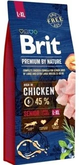 Brit Premium By Nature Senior L+XLau Poulet 15 Kg