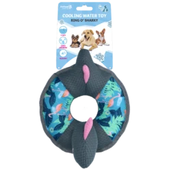 CoolPets Ring O' Sharky (Flamingo) Ring REKIN Water Toy 36cm -Chien Fournitures Boutique fre pl CoolPets Ring o Sharky Flamingo Ring REKIN water toy 36cm 30506 3