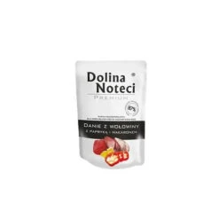 DOLINA NOTECI Plat De Bœuf Aux Poivrons Et Pâtes 100g - Aliments Humides Pour Chiens X12 -Chien Fournitures Boutique fre pl DOLINA NOTECI Plat de boeuf aux poivrons et pates 100g aliments humides pour chiens 28785 1
