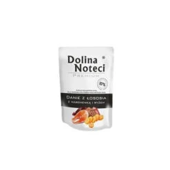 DOLINA NOTECI Plat De Saumon Aux Carottes Et Au Riz 100g - Nourriture Humide Pour Chien X12 -Chien Fournitures Boutique fre pl DOLINA NOTECI Plat de saumon aux carottes et au riz 100g nourriture humide pour chien 28784 1