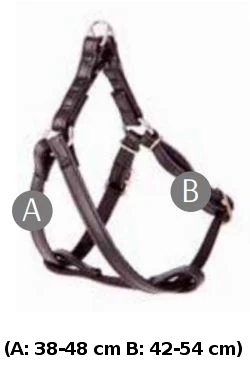 Dingo Basic Harnais Type Step-In Avec Sangle Pour Chiens Rouge Taille 50 – Image 2