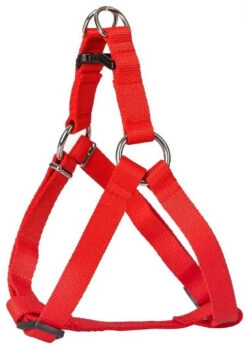 Dingo Harnaisde Type Step-In Avec Sangle Pour Chiens Rouge Taille 85