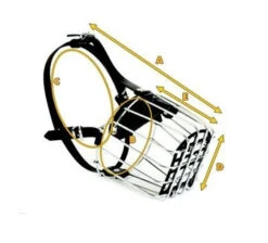 Dingo Muselière En Métal Pour Chiens Taille 4 -Chien Fournitures Boutique fre pl Dingo Museliere en metal pour chiens Taille 4 10733 3