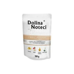 Dolina Noteci PREMIUM Pour Chiens De Petites Races Avec Pommes De Terre D'oie Et Pommes 100 G X12 -Chien Fournitures Boutique fre pl Dolina Noteci PREMIUM pour chiens de petites races avec pommes de terre doie et pommes 100 g 28788 1