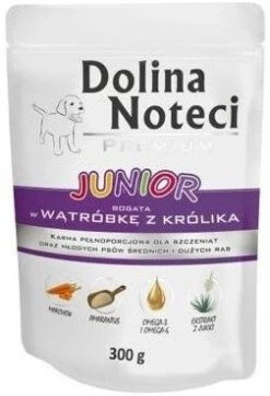 Dolina Noteci Premium Junior Riche En Foie De Lapin 300g X12