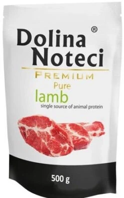 Dolina Noteci Premium Pure Agneau 500g X12 -Chien Fournitures Boutique fre pl Dolina Noteci Premium Pure Agneau 500g 15808 1
