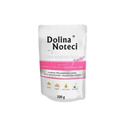 Dolina Noteci Premium Pour Petits Chiens Junior Riche En Cœur De Dinde Et En Foie D'oie 100g X12