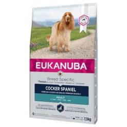 Eukanuba Adult Breed Specific Cocker Spaniel 7,5kg +Surprise Gratuite Pour Votre Chien
