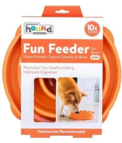 FUN FEEDER -Mini Bowl Pour Ralentir La Consommation D'orange -Chien Fournitures Boutique fre pl FUN FEEDER Mini Bowl pour ralentir la consommation dorange 28211 4