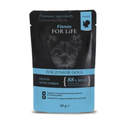 Fitmin Dog For Life Junior Dinde En Sauce 85g X 12