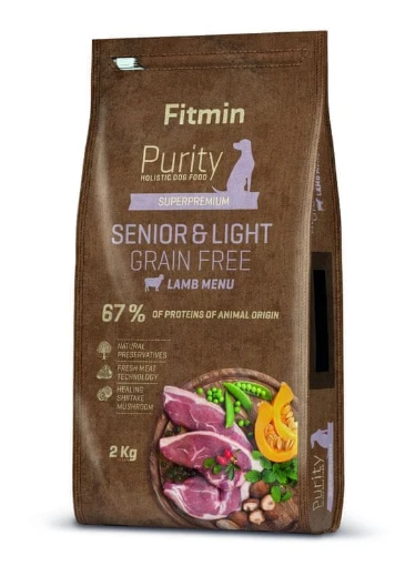 Fitmin Purity Gf Senior & Light Lamb 2kg 3 Fitmin Purity Gf Senior & Light Lamb 2kg