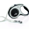 Flexi Laisse New Comfort M Ruban 5m Jusqu'à 25kg Noir + Surprise Gratuite Pour Chien