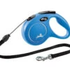 Flexi Laisse Original New Classic S Corde 8m Jusqu'à 12kg Bleu