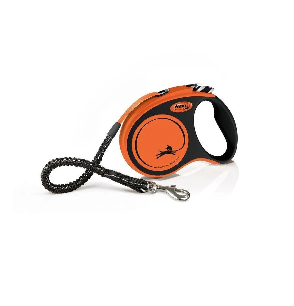 Flexi Laisse Xtreme S Ruban 5m Jusqu'à 20kg Orange + Surprise Gratuite Pour Chien 4 Flexi Laisse Xtreme S Ruban 5m Jusqu'à 20kg Orange + Surprise Gratuite Pour Chien – Image 2