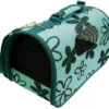 Hilton Sac De Transport à Fleurs Pour Chat/chien 50x26x27cm Bleu -Chien Fournitures Boutique fre pl Hilton Sac de transport a fleurs pour chat chien 50x26x27cm bleu 11029 1