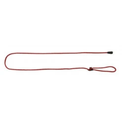 KERBL GoLeyGo Laisse Cordée Avec Adaptateur, Rouge, 8mm X 140-200cm,S,max.15kg