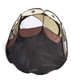 LODGE PLIANT POUR CHAT - MARRON 91x91x58cm -Chien Fournitures Boutique fre pl LODGE PLIANT POUR CHAT MARRON 91x91x58cm 21463 3