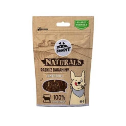 MR. BANDIT NATURALS - Lanières De Mouton 100% Viande 80g