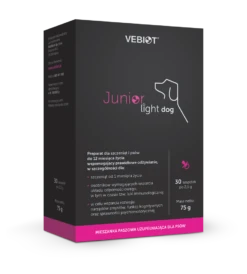 Nutrifarm Sp. Z O.o. Vebiot Junior-Light Dog 30 Sachets