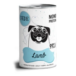 PEPE MONO PROTEIN Agneau 5x400g+1 GRATIS !!! -Chien Fournitures Boutique fre pl PEPE MONO PROTEIN Agneau 400g 26582 1