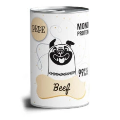 PEPE MONO PROTEIN Boeuf 5x400g+1 GRATIS !!! -Chien Fournitures Boutique fre pl PEPE MONO PROTEIN Boeuf 400g 26580 1