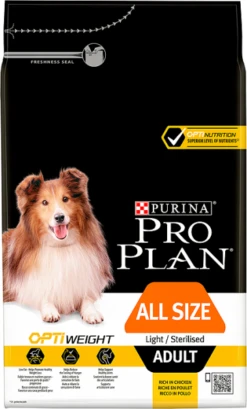 PURINA PRO PLAN PRO PLAN Light Sterilised All Sizes Croquettes Pour Chiens Adultes Riches En Poulet 14kg + Surprise Gratuite Pour Chien -Chien Fournitures Boutique fre pl PRO PLAN Light Sterilised All Sizes Croquettes pour chiens adultes riches en poulet 14kg Surprise Gratuite pour Chien 26979 3