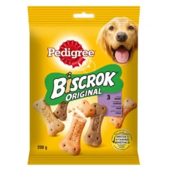 Pedigree Biscrok Biscuits Pour Chiens Adultes Sous Forme De Petits Os Avec De L'agneau, Du Poulet Et Du Bœuf 200g -Chien Fournitures Boutique fre pl Pedigree Biscrok Biscuits Pour chiens adultes sous forme de petits os avec de lagneau du poulet et du boeuf 200g 10176 2
