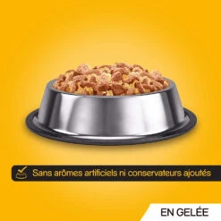 Pedigree Croquettes Humides En Gelée Pour Chiens Adultes Saveurs Variées (boeuf, Poulet, Agneau, Volaille) 40x100g -Chien Fournitures Boutique fre pl Pedigree Croquettes humides en gelee pour chiens adultes Saveurs variees boeuf poulet agneau volaille 40x100g 10101 6