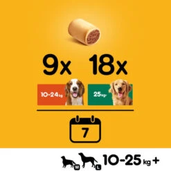 Pedigree Markies Biscuits Croustillants Pour Chiens Adultes Avec Os à Moelle 12.5kg -Chien Fournitures Boutique fre pl Pedigree Markies Biscuits croustillants pour chiens adultes avec os a moelle 12 5kg 13264 4