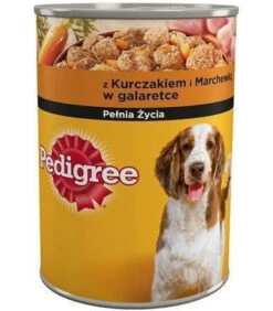 Pedigree Nourriture Humide Pour Chiens Adultes Avec Poulet Et Légumes En Gelée 400g X24 -Chien Fournitures Boutique fre pl Pedigree Nourriture humide pour chiens adultes avec poulet et legumes en gelee 400g x24 25287 3