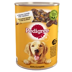 Pedigree Nourriture Humide Pour Chiens Adultes Avec Poulet Et Légumes En Gelée 6 X 400g -Chien Fournitures Boutique fre pl Pedigree Nourriture humide pour chiens adultes avec poulet et legumes en gelee 6 x 400g 25284 2