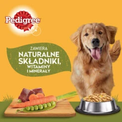 Pedigree Nourriture Humide Pour Chiens Adultes Avec Poulet Et Légumes En Gelée 6 X 400g -Chien Fournitures Boutique fre pl Pedigree Nourriture humide pour chiens adultes avec poulet et legumes en gelee 6 x 400g 25284 3