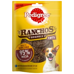 Pedigree Ranchos Originals Cuts Friandise Pour Chiens Adultes Au Poulet 65g X12