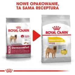 ROYAL CANIN CCN Medium Dermacomfort 12kg Nourriture Sèche Pour Chiens Adultes, De Race Moyenne, à La Peau Sensible Et Sujette Aux Irritations -Chien Fournitures Boutique fre pl ROYAL CANIN CCN Medium Dermacomfort 12kg nourriture seche pour chiens adultes de race moyenne a la peau sensible et sujette aux irritations 25932 1