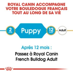 ROYAL CANIN French Bulldog Puppy 10kg -Chien Fournitures Boutique fre pl ROYAL CANIN French Bulldog Puppy 10kg 15978 3