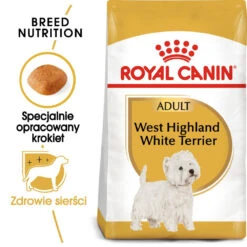 ROYAL CANIN West Highland White Terrier Adult 3kg + ORIJEN Original Chien 340g GRATUIT -Chien Fournitures Boutique fre pl ROYAL CANIN West Highland White Terrier Adult 3kg 16843 1 1