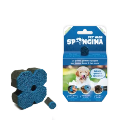 SPONGINA Eponge De Lavage Pour Animaux De Compagnie Pour Laver Votre Chien