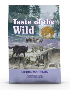 TASTE OF THE WILD Sierra Mountain à L'Agneau Sans Céréales Pour Chien 2kg+Surprise Gratuite Pour Chien -Chien Fournitures Boutique fre pl Taste Of The Wild Sierra Mountain 2kg 11422 1 1